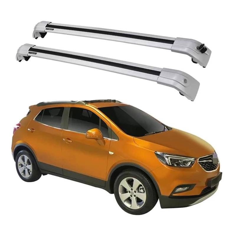 Dachgepäckträger-Querträger kompatibel für Opel Mokka X SUV 2016 2017 2018 2019 2020 2021 2022, Dachreling-Querträger, Dachgepäckträger von XPZBTV