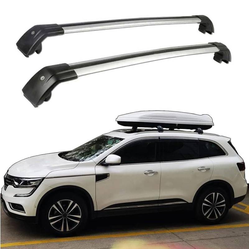 Dachgepäckträger-Querträger kompatibel für Renault Koleos 2008-2012 2013 2014 2015 2016 2017 2018 2019 2020 2021 2022, Dachreling-Querträger, Dachgepäckträger von XPZBTV