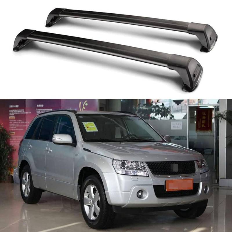 Dachgepäckträger-Querträger kompatibel für Suzuki Grand Vitara 2005 2006 2007 2008 2009 2010 2011 2012 2013-2020, Dachreling-Querträger, Dachgepäckträger von XPZBTV