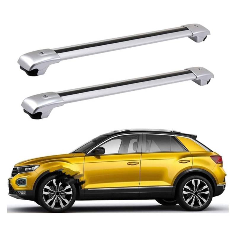 Dachgepäckträger-Querträger kompatibel für VW T-ROC 2018 2019, Dachreling-Querträger, Dachgepäckträger von XPZBTV