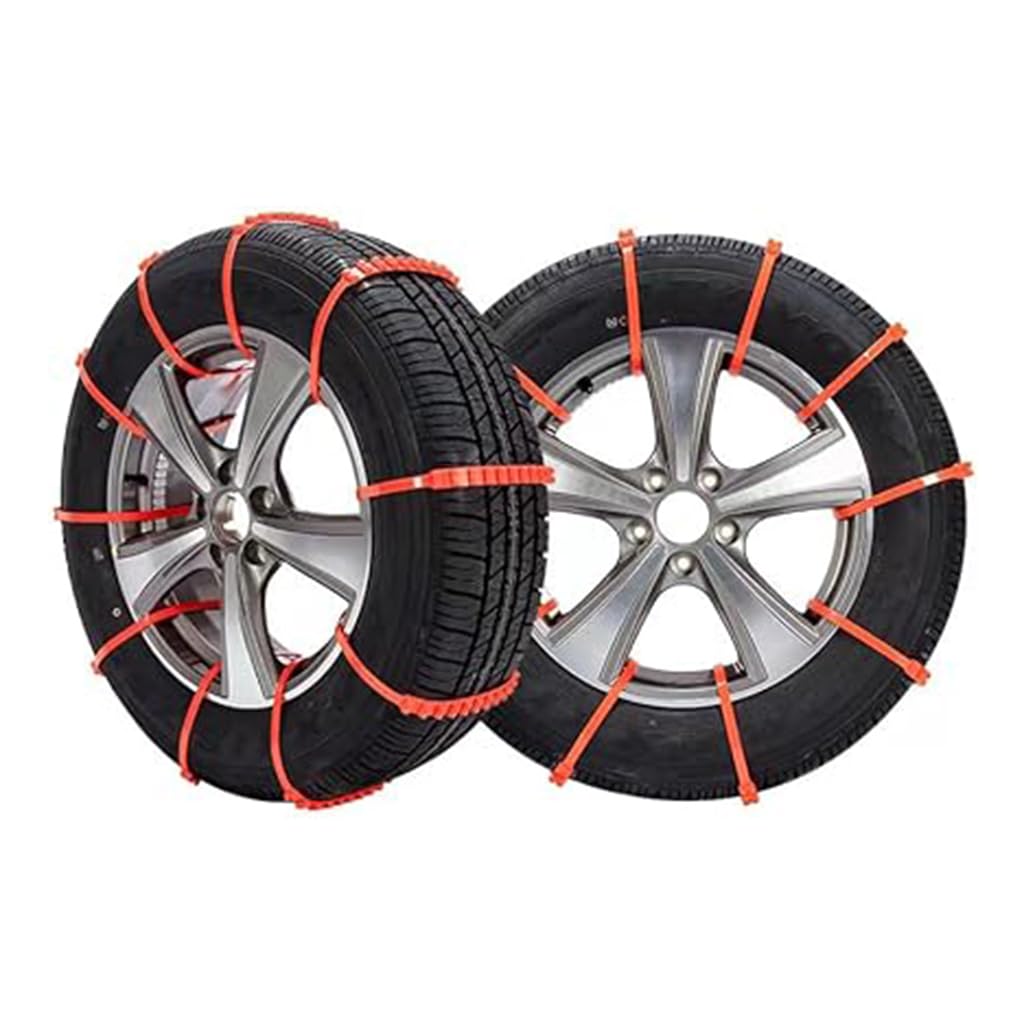 20 Stück Auto Schneeketten für Viper SRT-10 SRT10 2003-2011, Reifenketten Ketten Radketten Winterreifen Kette Reifen-Kabelbinder ZubehöR von XQHZFDPX