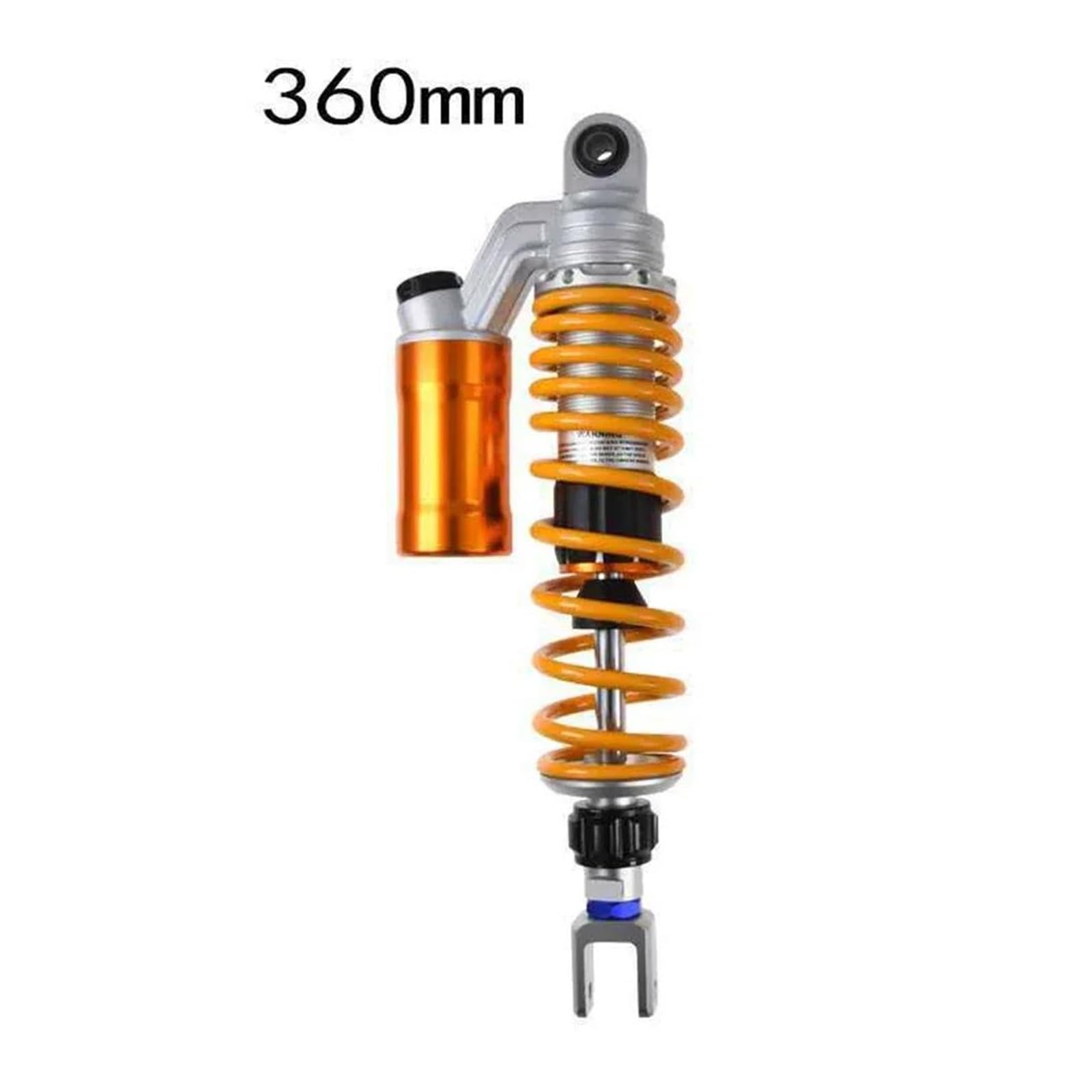 Federbein Stoßdämpfer 300 Mm-360 Mm CNC-Motorrad-Hinterluft-Stoßdämpfer-Aufhängungsteile(360mm) von XQSQQQKS