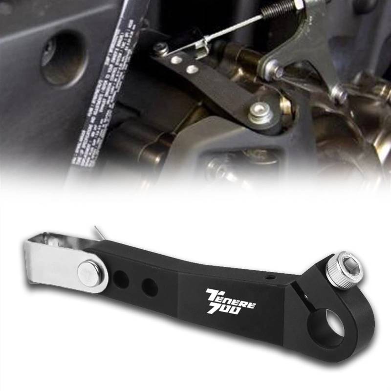 Für Yamaha TENERE 700 2020 2021 One Finger Clutch Kompatibel Kupplungshebel Easy Pull Cable System Kupplungsarmverlängerung Schmücken (Color : A) von XQSSB