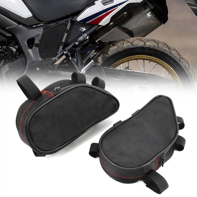 Wasserdichter Reparaturwerkzeug-Platzbeutel Rahmenverpackung Werkzeugkasten Für Honda CRF1000L Africa Twin 2015 2016 2017 CRF 1000L Schmücken von XQSSB