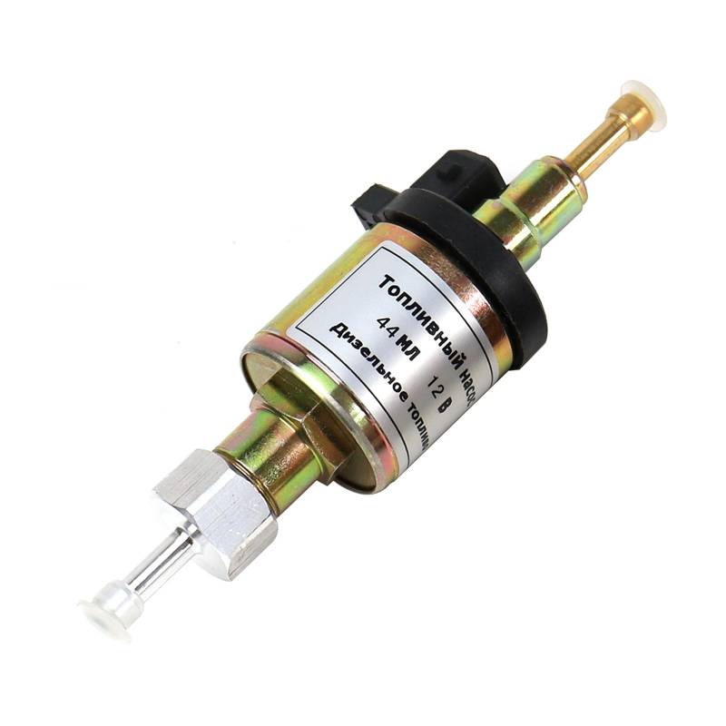 12V-44ml Kraftstoffpumpe Ölpumpe Heizungspumpe Dosierpumpe, Auto Luft Diesel Parkplatz Öl Kraftstoff Pumpe Heizung for 2-8KW Webasto Eberspacher (12V-44ml) von XQZMD