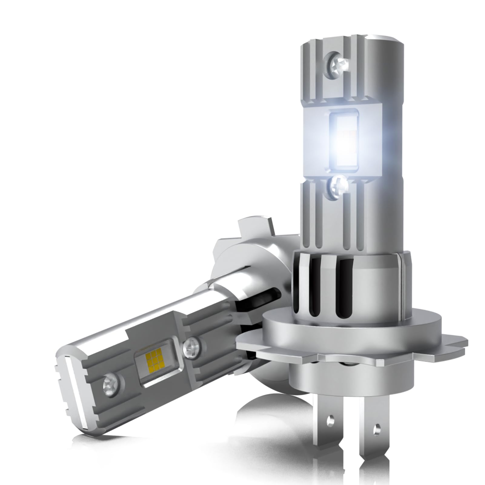 H7 Halogen Lampe Auto, 1:1 H7 Abblendlicht 80W 12V 16000LM 6500K Xenon Weiß +500% Superhelle H7-Halogenglühlampe (2 STÜCK) von XRC