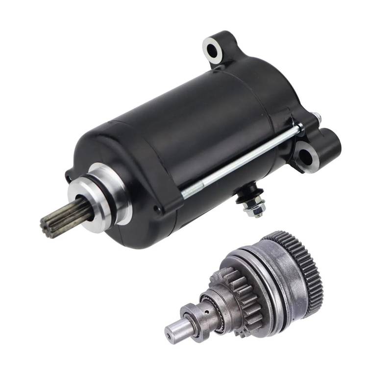 Anlasser Starter 2 PCS Für WRA650 Für Wave Für Runner III Für RA700 Für Jet 650 701cc 18420 Elektrischer Anlasser Mit Antrieb Bendix Set Starter Motor(2PCS Set) von XRUKGUO