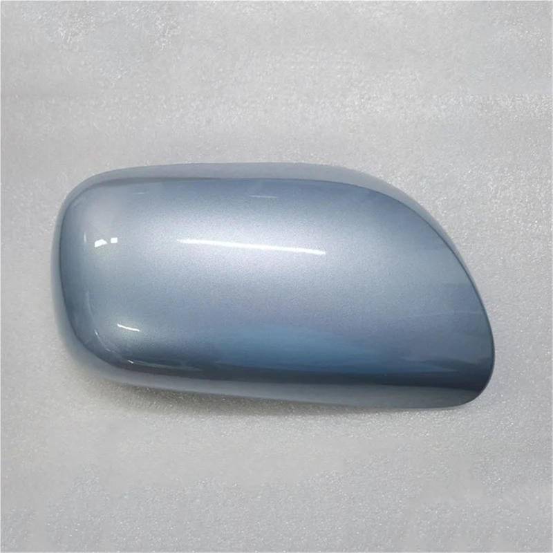 Außenspiegelgehäuse Spiegelkappen Für Toyota Für Yaris 2006-2011 Auto Zubehör Rückspiegel Abdeckung Reverse Spiegel Shell Spiegel Fall Gehäuse(Light Blue Right) von XRUKGUO