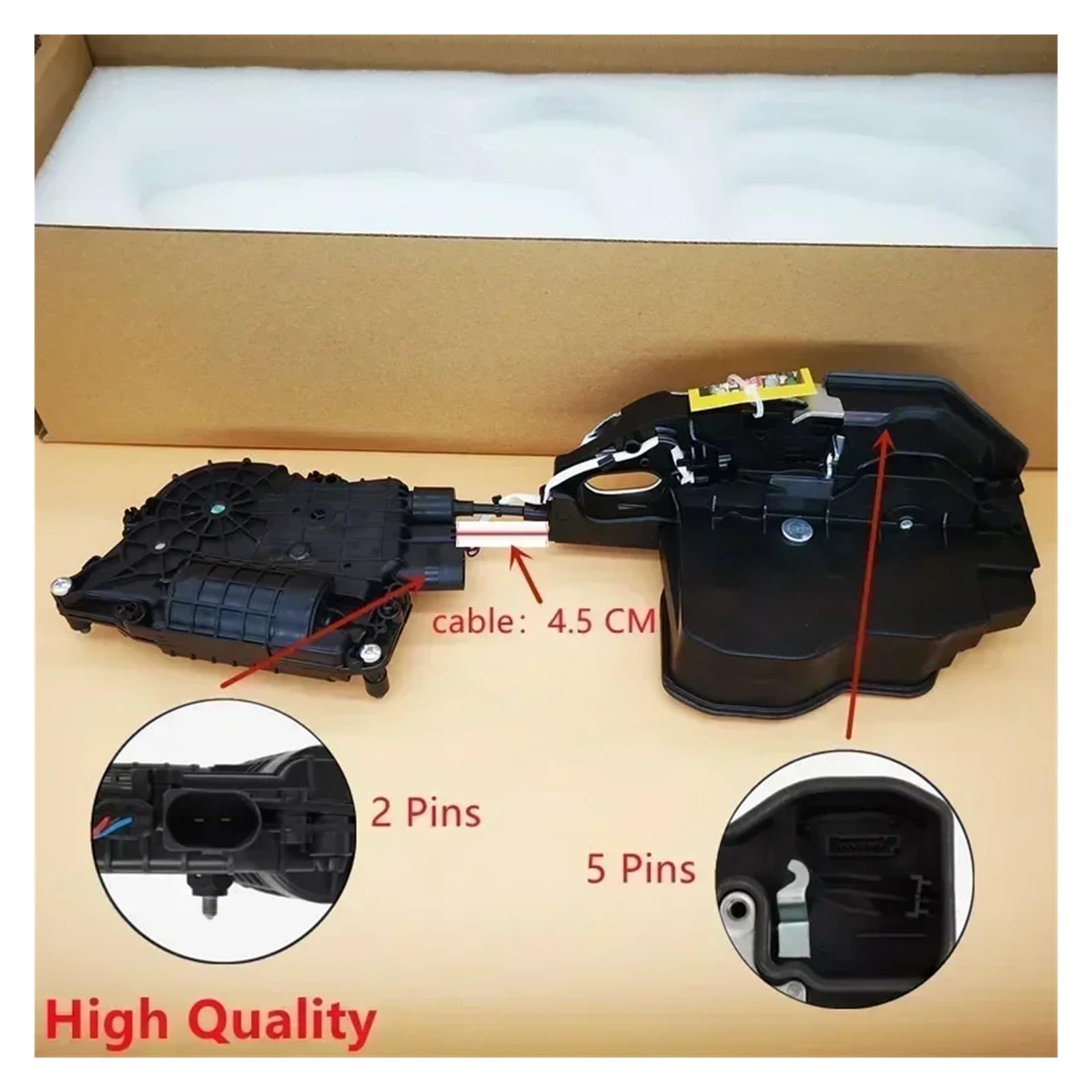 Autotürschloss Auto Power Türschloss Antrieb Soft-Close-System Für X5 E70 X6 E71 E72 51217315019 51217315022 51227315023 51227315024 Zentralverriegelung Stellelement(Rear Right High) von XRUKGUO