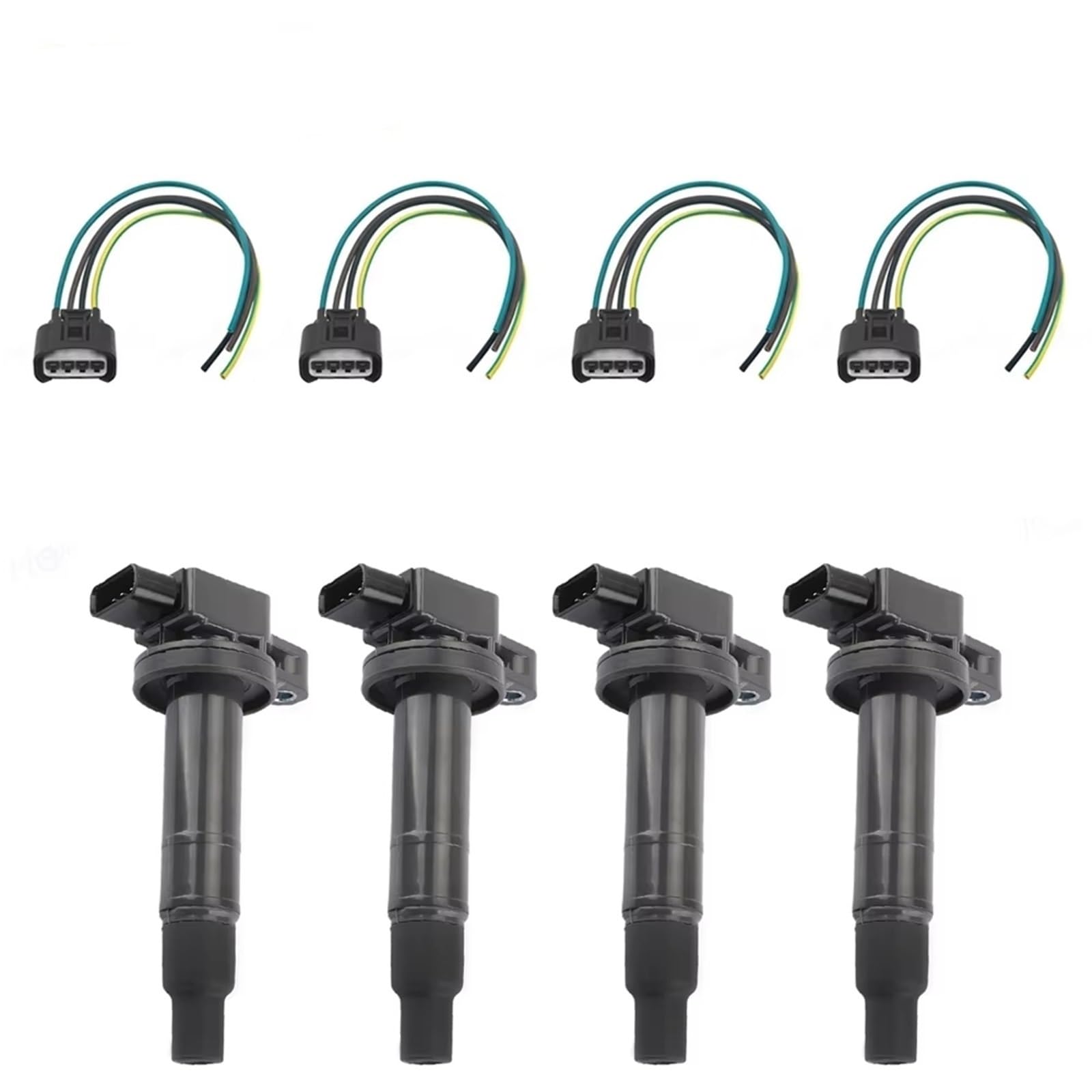 CDI Zündspule 4 Stücke Zündspule Stecker 90080-19021 90919-02240 UF316 UF-316 90919 02240 5C1293 Für Toyota Für Yaris Für Prius XA XB Echo 1,5 L 2000-2016 Zündungen(Coil and Plug) von XRUKGUO