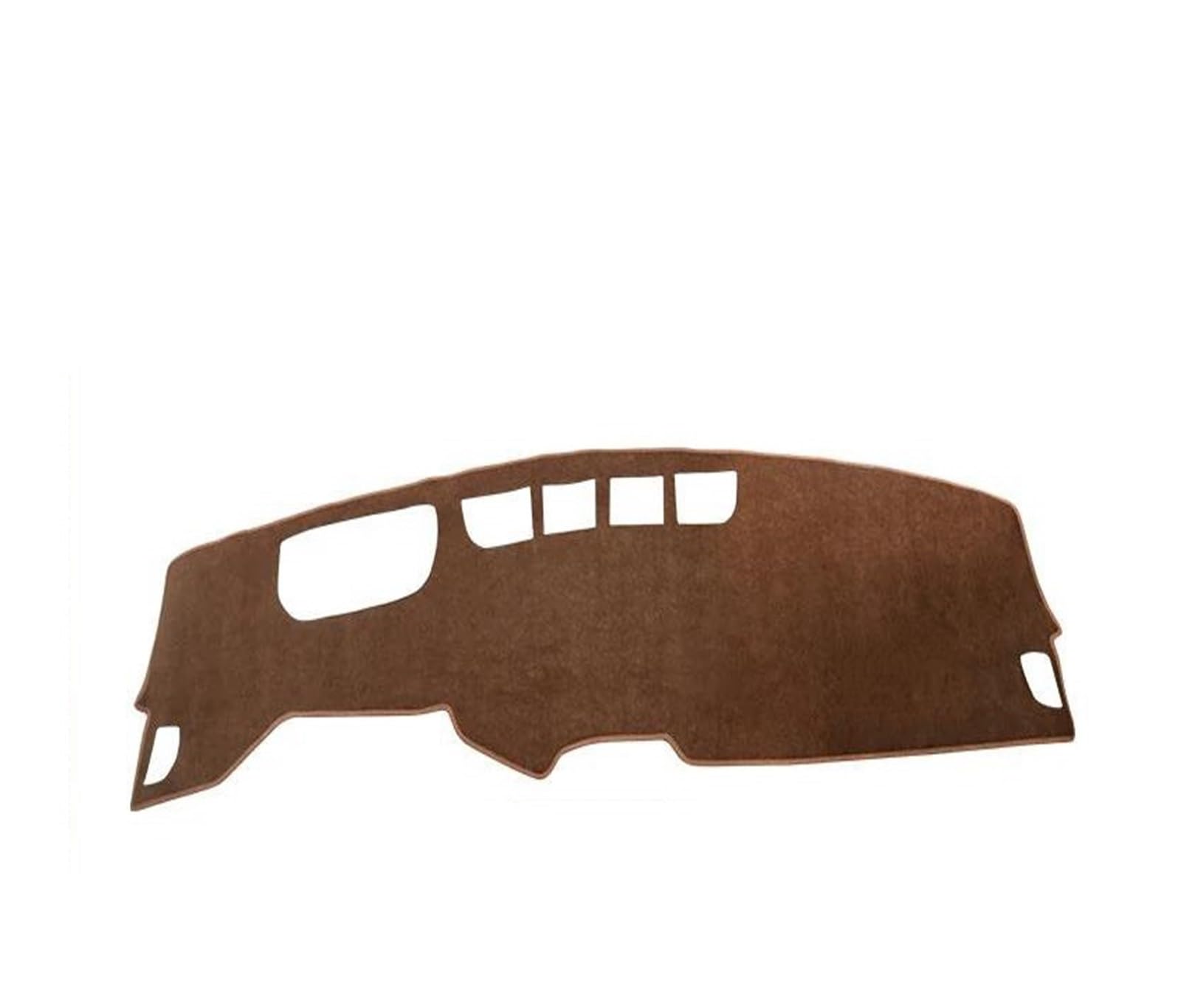 Car Dashboard Cover Mat Für Haval Für H6 3. Generation 2021 2022 2023 Auto-Armaturenbrett-Abdeckung Vermeiden Sie Lichtmatten Sonnenschutzteppiche Anti-UV-Hülle Armaturenbrett Matte(B LHD Brown) von XRUKGUO