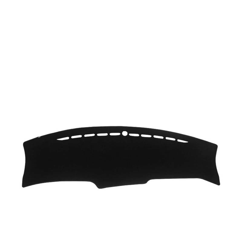 Car Dashboard Cover Mat Für Hyundai Für Tucson Für NX4 2021 2022 2023 Auto-Armaturenbrett-Abdeckungsmatten Pads Fall Sonnenschutzverkleidung Teppiche Armaturenbrett Matte(A Black Side RHD) von XRUKGUO