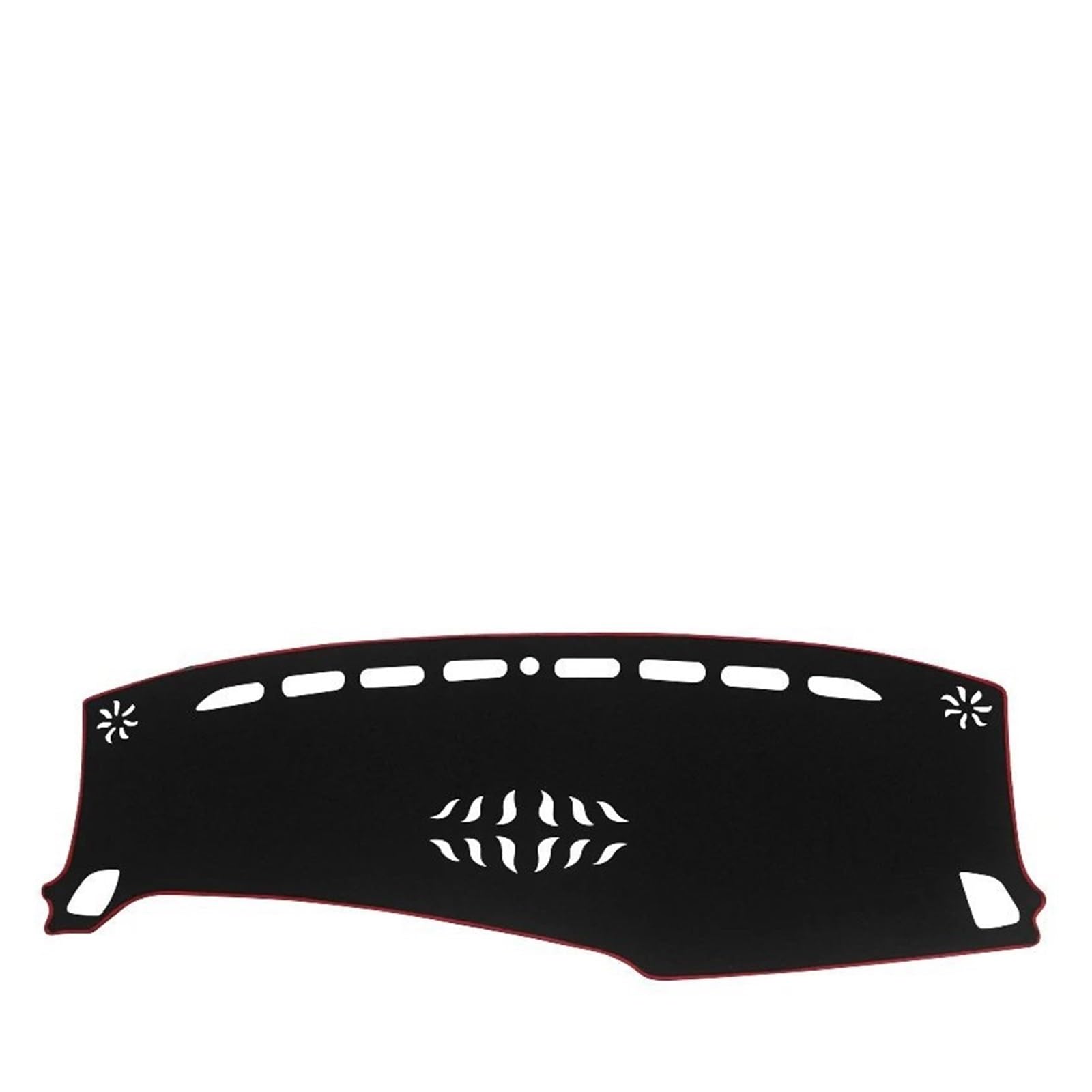 Car Dashboard Cover Mat Für Kia Für Sedona Für Carnival Für KA4 2020 2021 2022 2023 2024 Auto-Armaturenbrett-Abdeckung Armaturenbrettmatte Sonnenschutz Rutschfeste Unterlage Armaturenbrett Matte(A Red von XRUKGUO