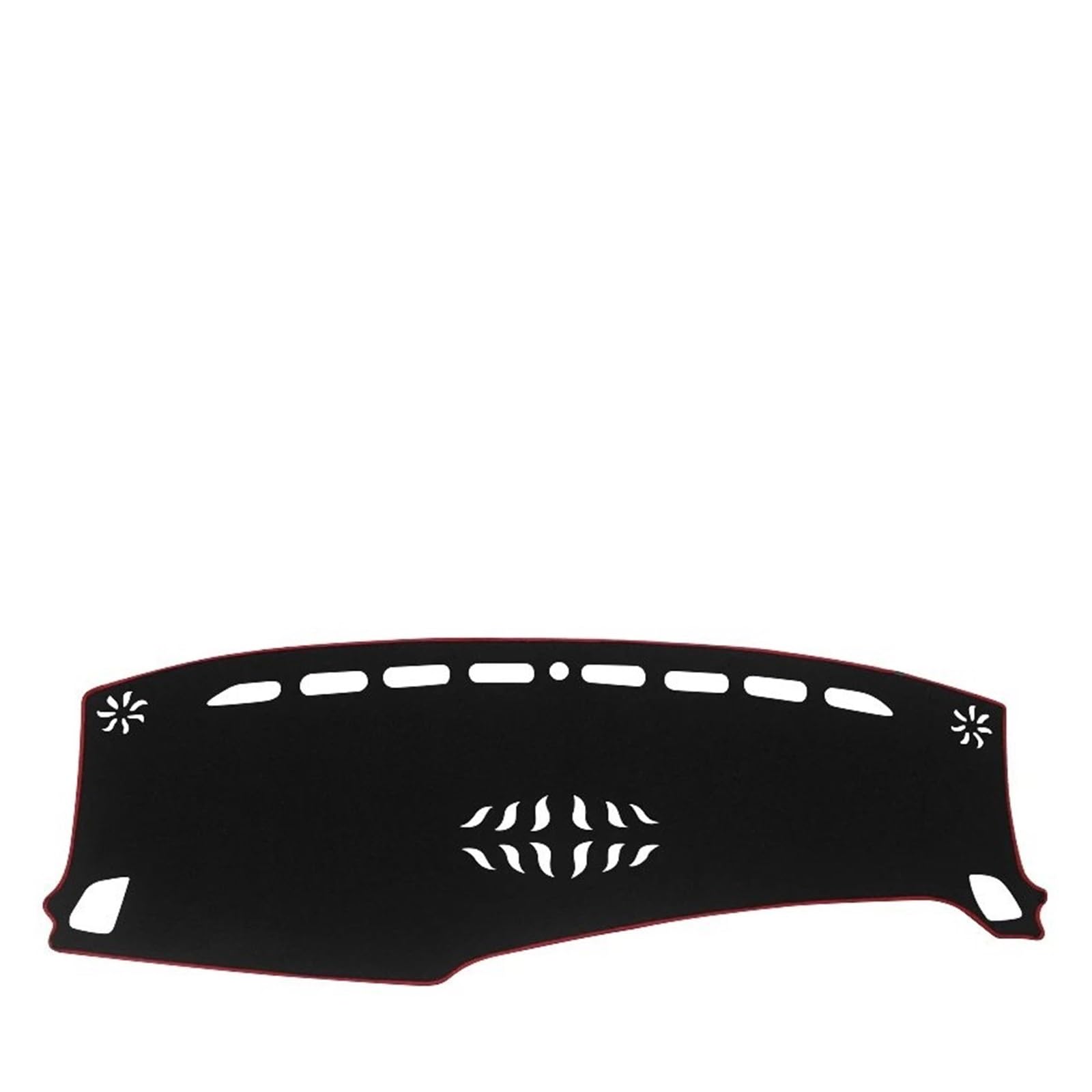 Car Dashboard Cover Mat Für Kia Für Sedona Für Carnival Für KA4 2020 2021 2022 2023 2024 Auto-Armaturenbrett-Abdeckung Armaturenbrettmatte Sonnenschutz Rutschfeste Unterlage Armaturenbrett Matte(A Red von XRUKGUO