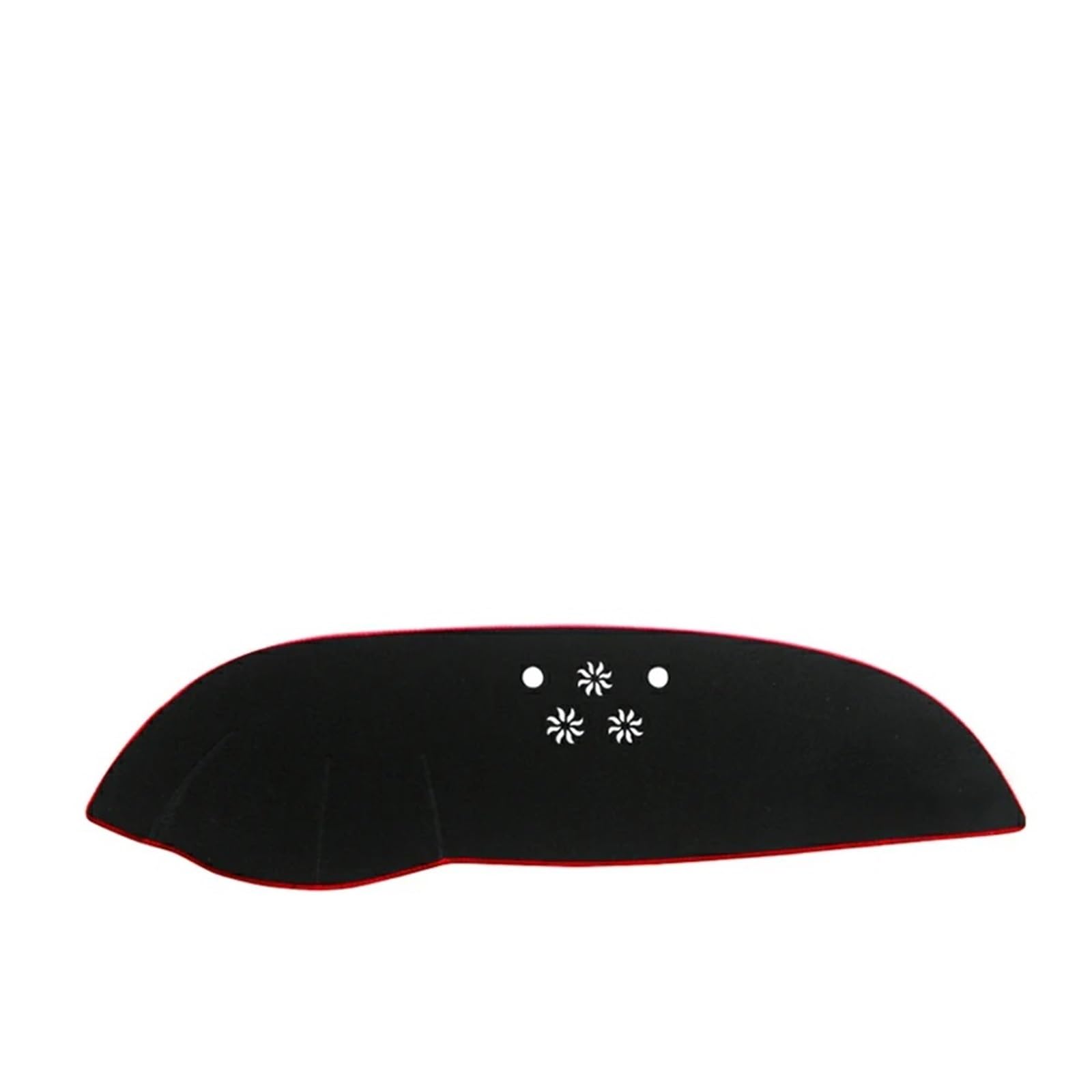 Car Dashboard Cover Mat Für Kia Für Sorento 3 Für UM 2015 2016 2017 2018 2019 2020 Auto Armaturenbrett Abdeckung Matte Sonnenschutz Pad Instrumententafel Teppiche Armaturenbrett Matte(A LHD Red Side) von XRUKGUO