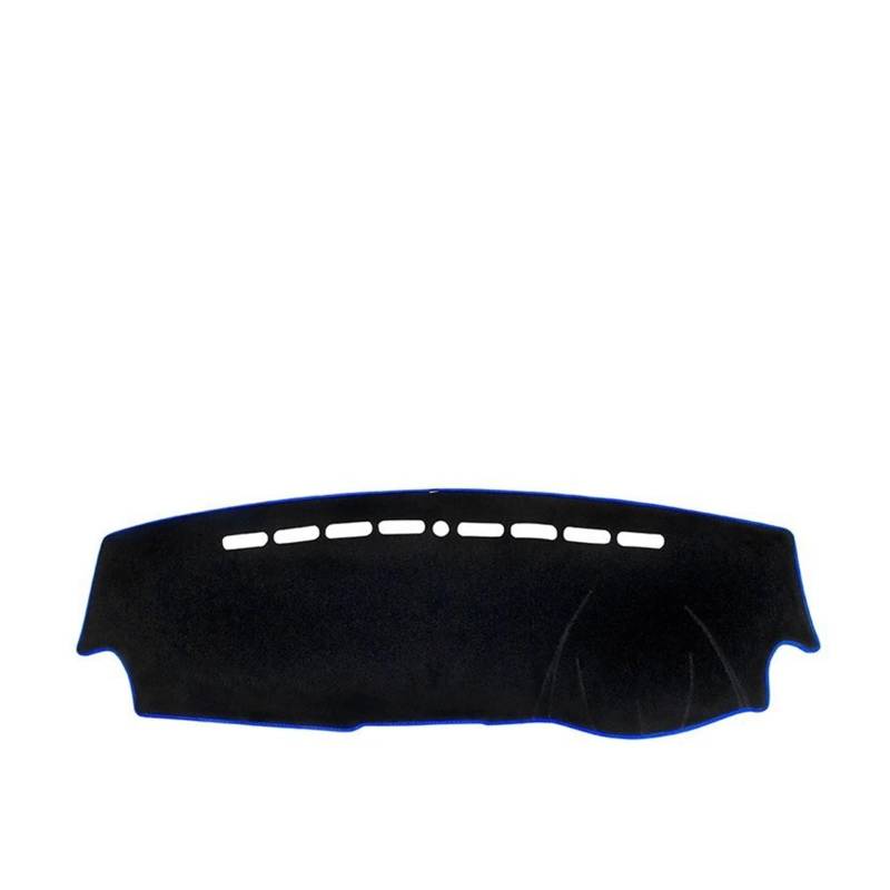 Car Dashboard Cover Mat Für MG Für HS Für EHS Für PHEV 2018 2019 2021 2022 2023 Auto-Armaturenbrett-Abdeckungsmatte Armaturenbrett-Sonnenschutzpolster rutschfest Armaturenbrett Matte(A Blue Side RHD) von XRUKGUO