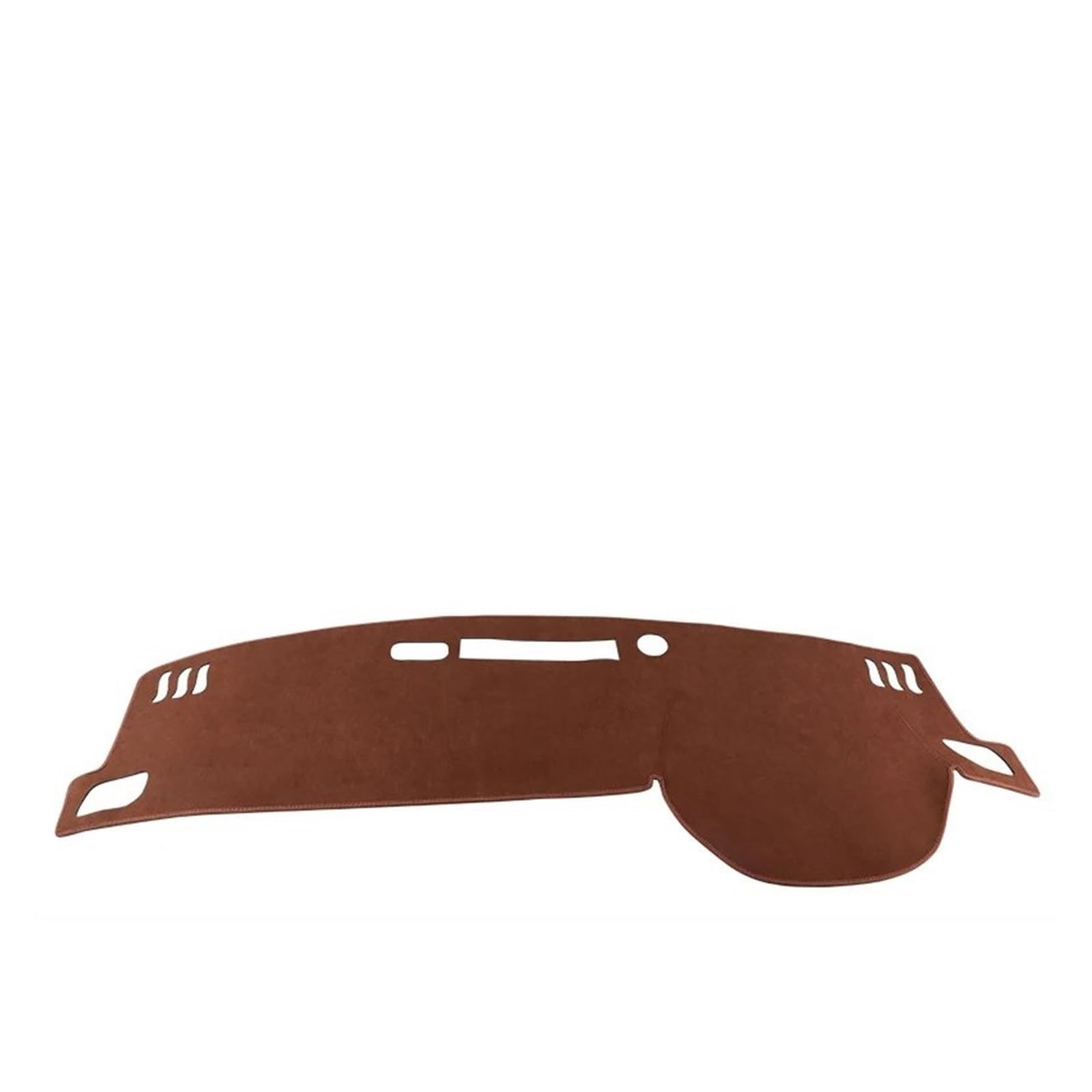 Car Dashboard Cover Mat Für Nissan Für Qashqai Für J12 2021 2022 2023 2024 Auto Armaturenbrettabdeckung Instrumententafel Teppiche Sonnenschutzmatten Anti-Rutsch-Pad Armaturenbrett Matte(B RHD Brown) von XRUKGUO