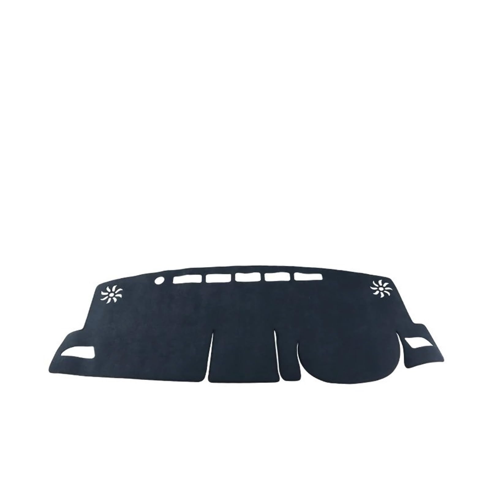 Car Dashboard Cover Mat Für Toyota Für Corolla Für Cross Für XG10 2021-2024 Für Hybridauto-Armaturenbrettabdeckung Armaturenbrettmatte Sonnenschutz Rutschfeste Unterlage Armaturenbrett Matte(B Black R von XRUKGUO