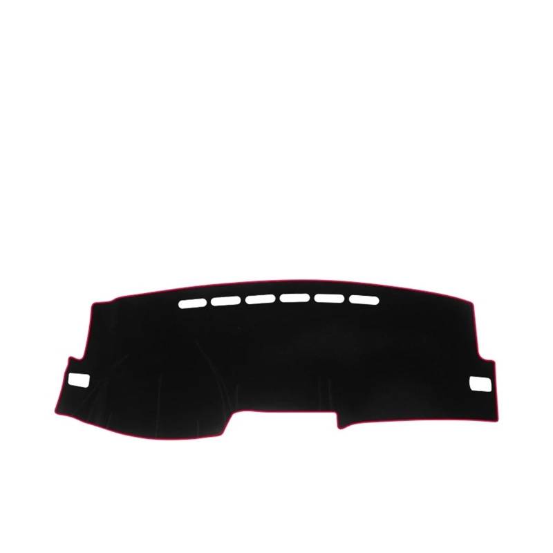 Car Dashboard Cover Mat Für Toyota Für Corolla Für E150 2006 2007 2008 2009 2010 2011 2012 2013 Auto Armaturenbrett Pad Instrument Schreibtischabdeckung Rutschfeste Matte Armaturenbrett Matte(A Red Si von XRUKGUO