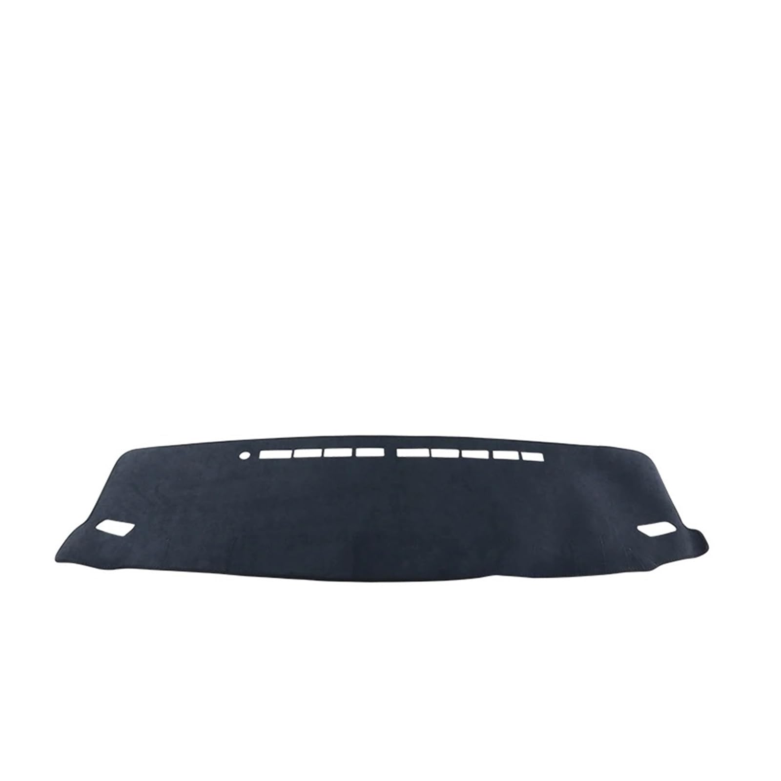 Car Dashboard Cover Mat Für Toyota Für Fortuner Für AN150 Für AN160 2015 2016 2017 2018 2019 2020 2021 2022 2023 Auto-Armaturenbrett-Antirutschmattenhülle Armaturenbrett Matte(Black RHD) von XRUKGUO