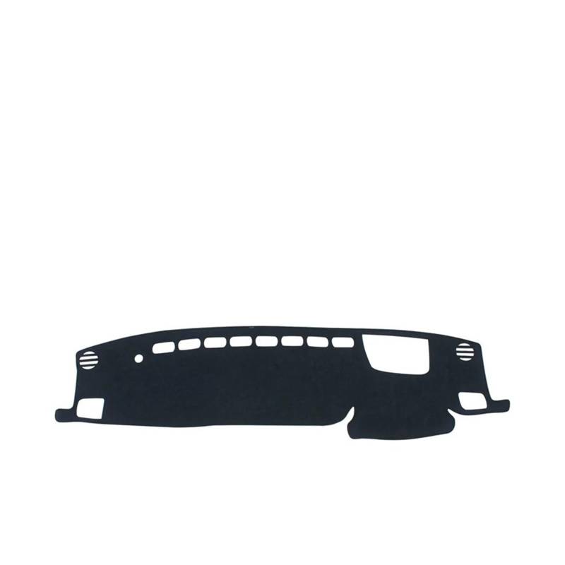 Car Dashboard Cover Mat Für Toyota Für Highlander Für Kluger Für XU70 2020 2021 2022 2023 Auto-Armaturenbrett-Sonnenschutzpolster-Abdeckungsteppiche Armaturenbrett Matte(B RHD Black) von XRUKGUO