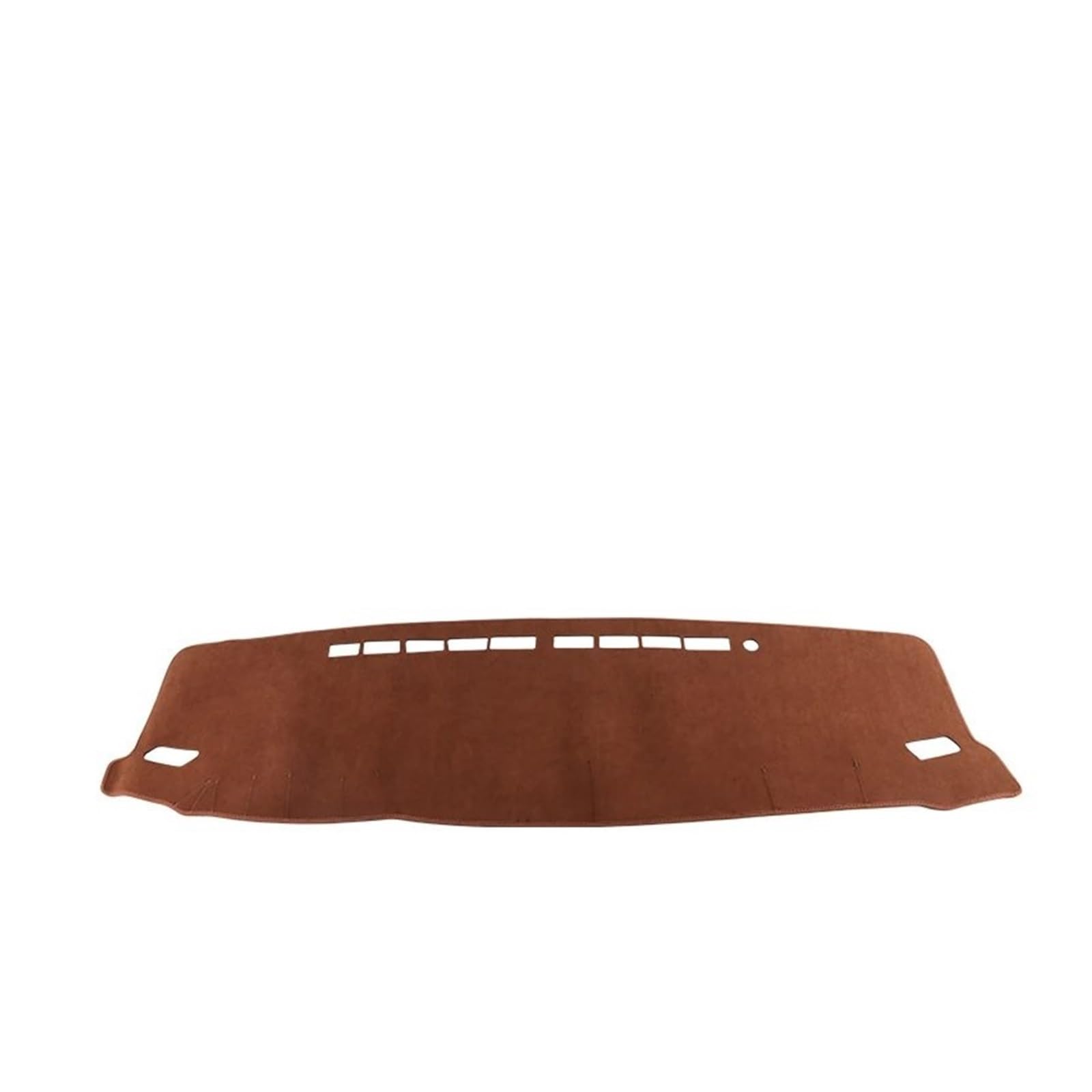 Car Dashboard Cover Mat Für Toyota Für SW4 Für Fortuner Für AN150 Für AN160 2015-2023 Auto Armaturenbrett Abdeckung Matte Armaturenbrett Sonnenschutz Pad Teppiche Armaturenbrett Matte(LHD Brown) von XRUKGUO