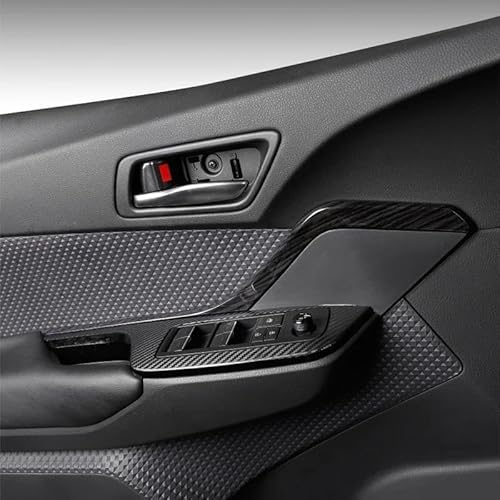 Innengriff Auto Innentürgriff 2PCS Auto Styling ABS Kunststoff Innen Vorne Tür Panel Dekoration Streifen Abdeckung Trim Für Toyota Für C-HR Für CHR 2016 2017 2018(E) von XRUKGUO