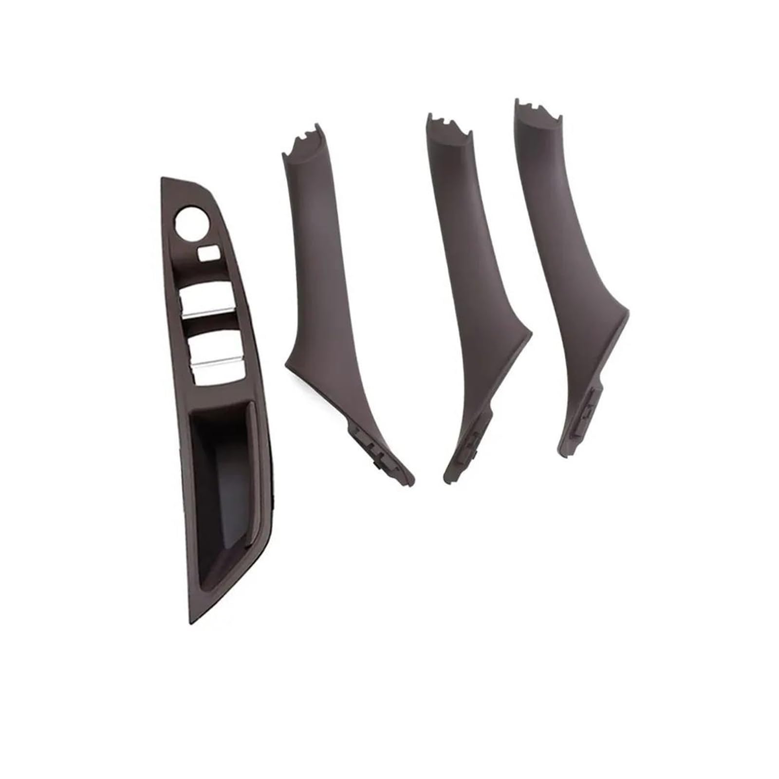 Innengriff Auto Innentürgriff 4PCS Für 5 Series F10 F11 520i 523i 525i 528i 535i Innen Fensterheber Schalter Abdeckung Fahrer Tür Inner Griff Abdeckung Trim(B Moka 4pcs) von XRUKGUO