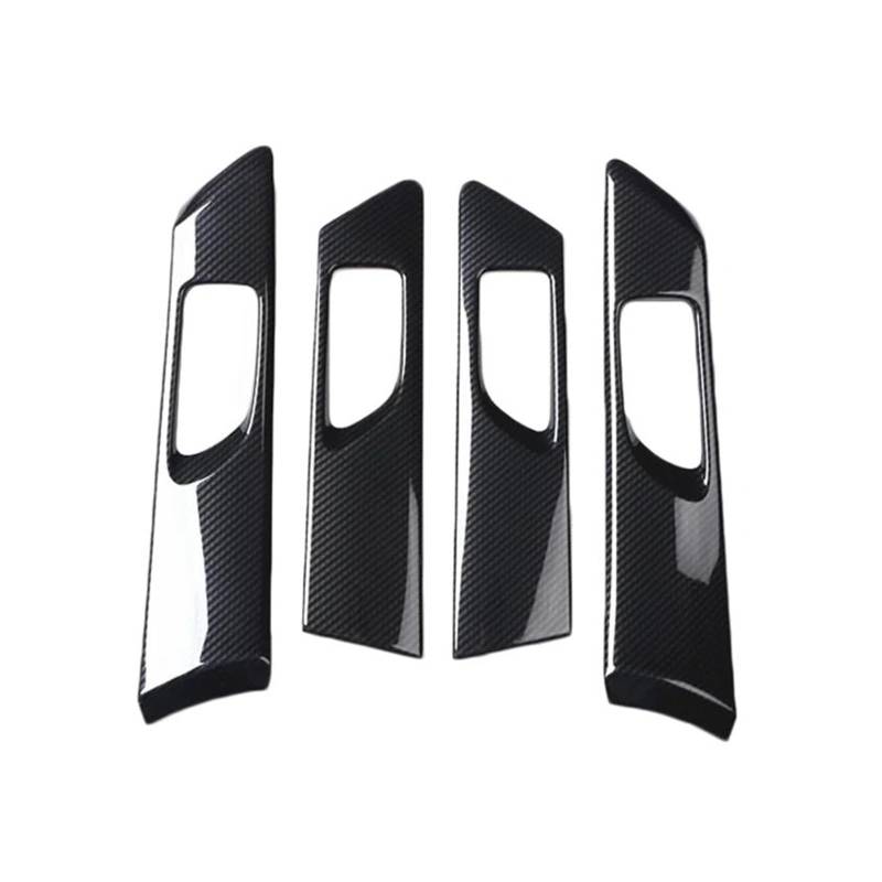 Innengriff Auto Innentürgriff ABS Auto Innen Türgriff Fenster Schalter Panel Abdeckung Trim Carbon Faser Stil Für Subaru Für Forester 2008-2009 2010 2011 2012 RHD(Door Handle) von XRUKGUO