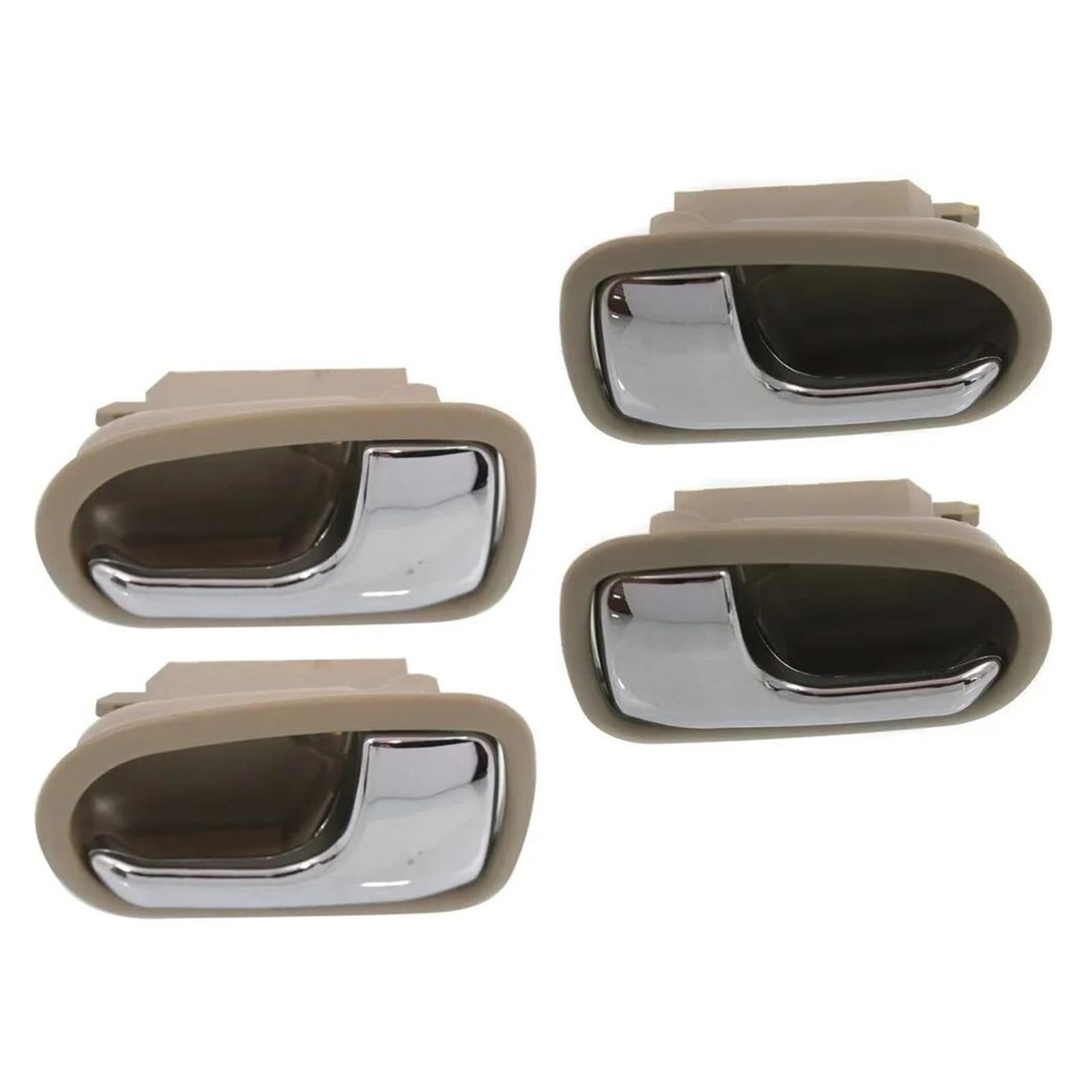 Innengriff Auto Innentürgriff Für Ford Für Liata Für Activa Für Tierra 1999-2000 2001 2002 2003 Vorne Und Hinten Innen Tür Griff(4PCS Beige) von XRUKGUO