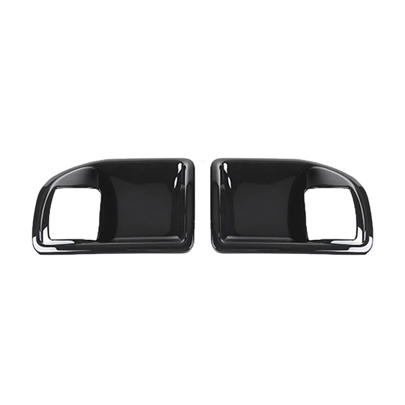 Innengriff Auto Innentürgriff Innenzubehör Für Jeep Für Wrangler JK 2-Türer 2011–2015 2016 2017 Auto-Innentürgriff Vorne Schüssel-Dekoration Abdeckungsaufkleber(Schwarz) von XRUKGUO