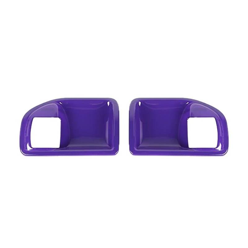 Innengriff Auto Innentürgriff Innenzubehör Für Jeep Für Wrangler JK 2-Türer 2011–2015 2016 2017 Auto-Innentürgriff Vorne Schüssel-Dekoration Abdeckungsaufkleber(Violett) von XRUKGUO