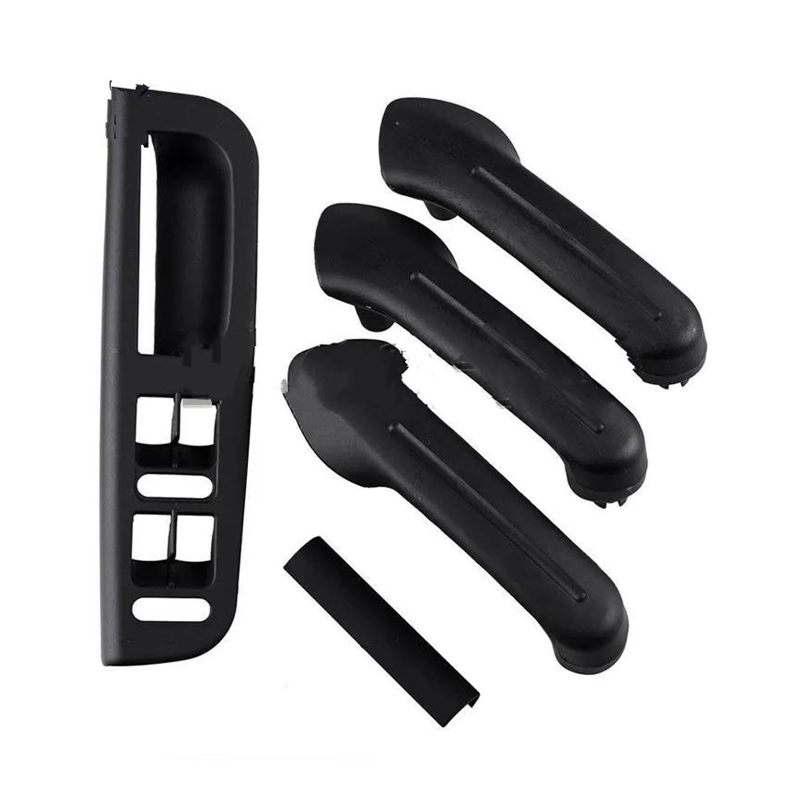 Innengriff Auto Innentürgriff Vorne Hinten Links Rechts Tür Pull Haltegriff Für VW Für Bora Für Golf 4 MK4 Für Jetta 1999-2002 2003 2004 3B1867171E Carbon Faser Stil(Black a) von XRUKGUO