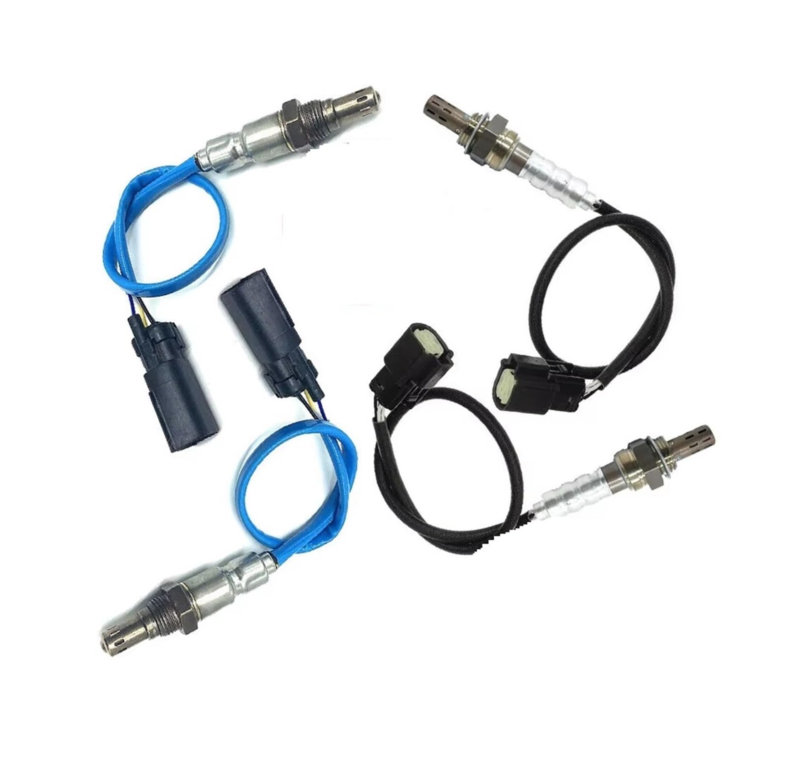 Lambdasonde 4-teiliger O2-Sauerstoffsensor Up+Downstream-Sensor Für Ford Für Taurus Für Explorer Für Mustang Für Escape Für Lincoln MKT MKZ 11-15 234-5038/4490/4491 Sauerstoffsensor von XRUKGUO