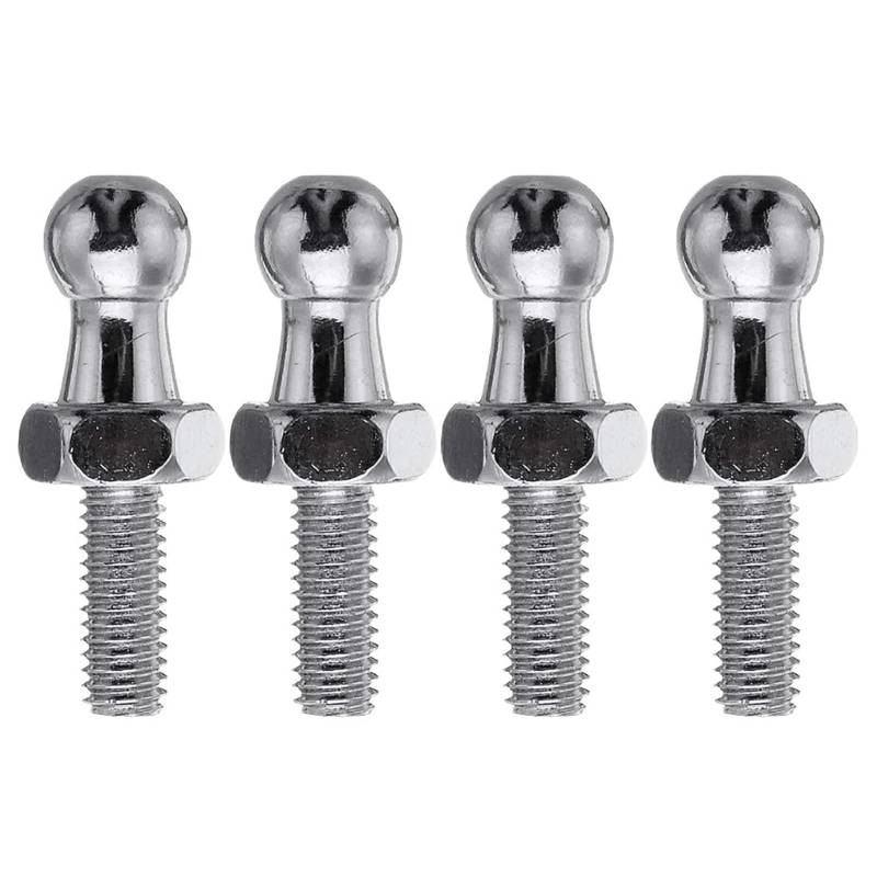 Motorhaube Gasdruckfeder Menge (4) Universal 10mm M6 M8 Kugelbolzen Schraube Gasfeder Hubstütze Kugelgelenk Gewinde Endet Fitting Motorhaubenlifte(M8(8mm) 4PCS) von XRUKGUO