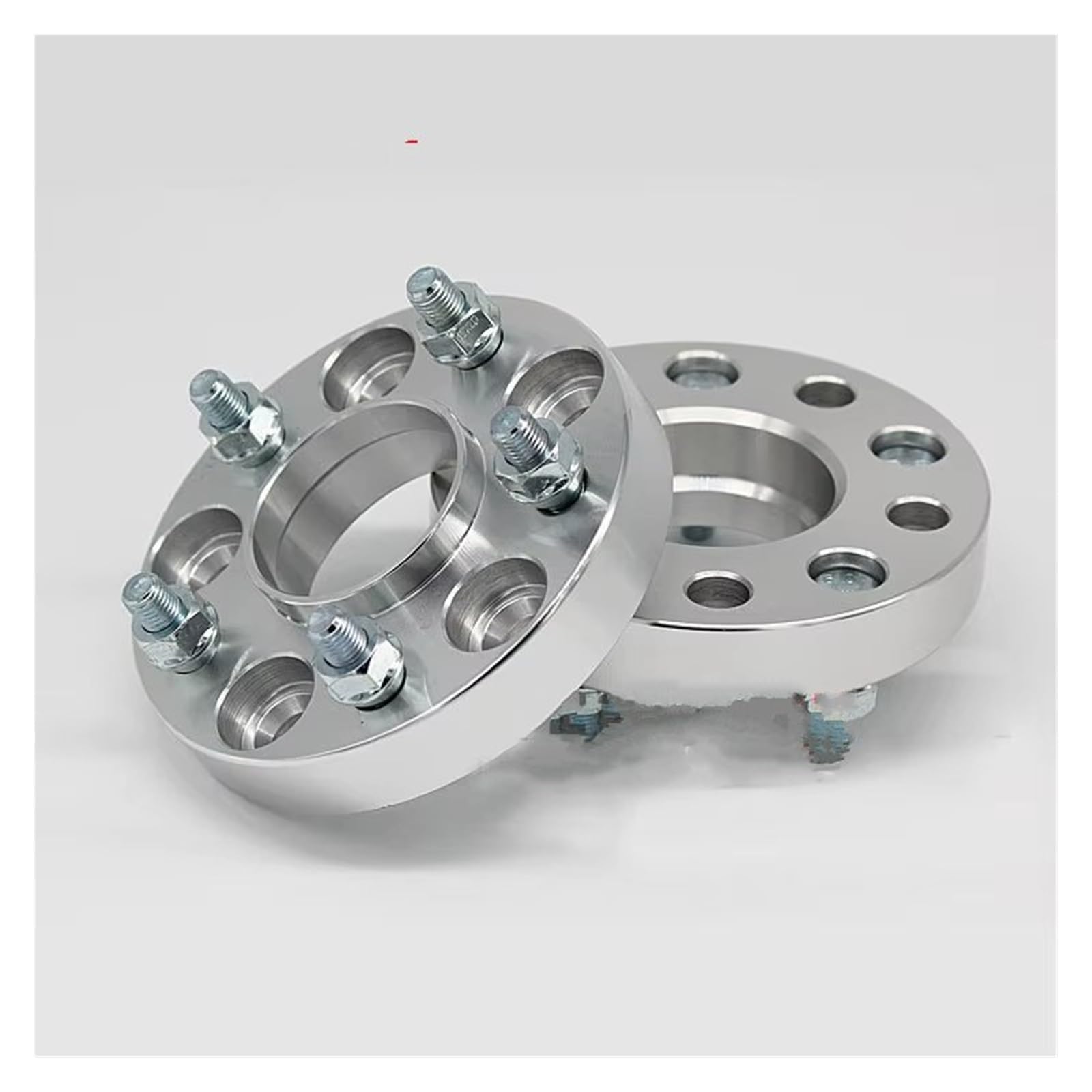 Spurverbreiterung 2 Stück 15/20/25/30 Mm 5 X 100 56,1 Mm Spurverbreiterungen Adapter 5 Lug Für Toyota 86 Distanzscheiben Räder(15mm Silver Spacers) von XRUKGUO