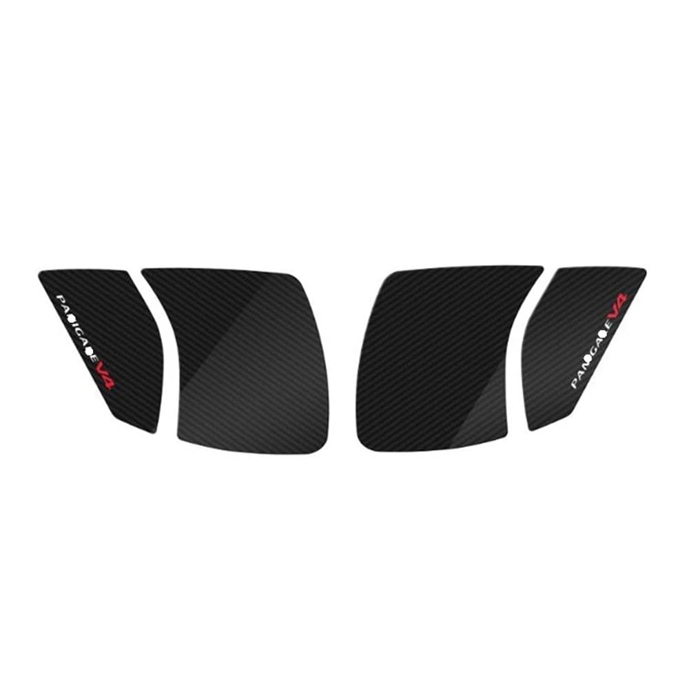 Kraftstofftank Traction Pad Protector Für Panigale V4 V4S 2018-2020 Motorrad Öl Tank Pad Aufkleber Decals Pad Seite Protector Motorrad Gas Tank Protector von XSFIBHKM