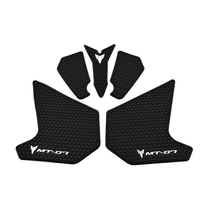 Kraftstofftank Traction Pad Protector Für YAMA&HA MT-07 FZ-07 FZ07 MT07 2018-2020 Motorradzubehör Tankpad Aufkleber Schutzfolie Seitentank Traktionspad von XSFIBHKM