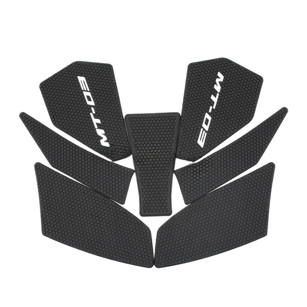 Kraftstofftank Traction Pad Protector Für YAMA&HA MT03 MT-03 MT25 2020-2022 Motorrad Zubehör Seite Kraftstoff Tank Pad Schutz Aufkleber Aufkleber Traktion Tankpad von XSFIBHKM