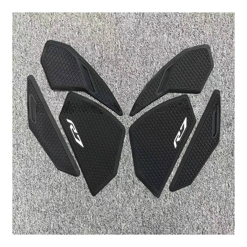 Kraftstofftank Traction Pad Protector Für YAMA&HA YZF R7 YZFR7 2021-2022 Motorrad Zubehör Gas Tank Pad Traktion Pad Tank rutschfeste Schutz Aufkleber von XSFIBHKM