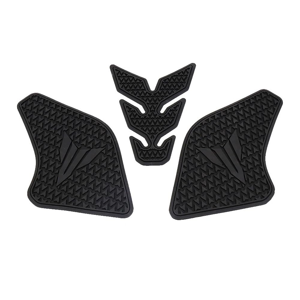 Kraftstofftank Traction Pad Protector Für Yama&ha MT07 MT-07 MT 07 2021 Motorrad Anti-Scratch Seite Kraftstoff Tank Pad Kraftstoff Tank Pad wasserdichte Seite Aufkleber von XSFIBHKM