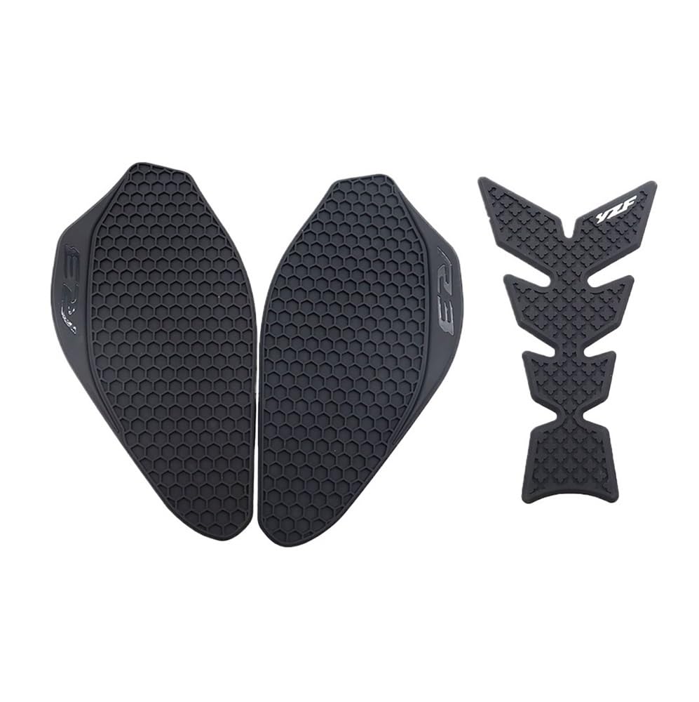 Kraftstofftank Traction Pad Protector Für Yama&ha YZF-R3 YZF R3 YZFR3 2019-2023 Motorrad Seite Kraftstoff Tank Pad Schutz Aufkleber Aufkleber Tank Traktion Pads von XSFIBHKM