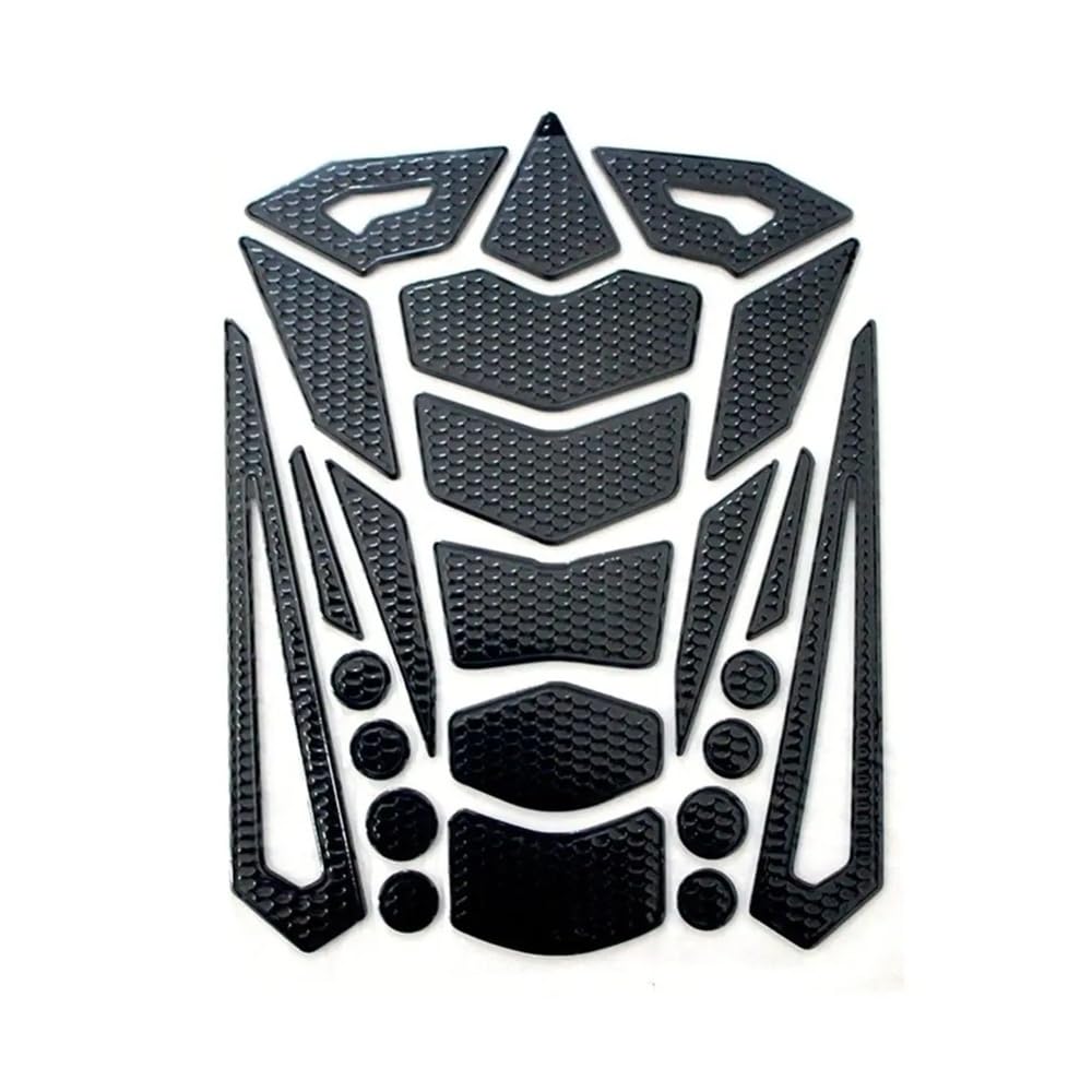 Kraftstofftank Traction Pad Protector Motorrad-Zubehör, Wasserdicht, 3D-Motorrad-Kraftstofftank-Aufkleber, Schutzpolster, Tank-Pad, Seitenaufkleber, Abziehbilder, Schutz von XSFIBHKM