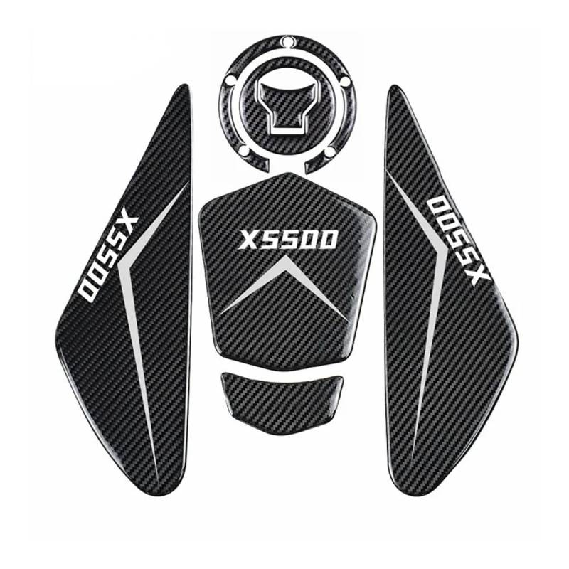 Kraftstofftank Traction Pad Protector Motorrad Zubehör Motorrad Tank Pad Schutz Aufkleber Aufkleber Tank Traction Pad Seite Tank Pad Schutz FÜR XS500 von XSFIBHKM