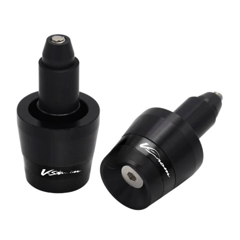 Motorrad-Lenkerstopfen Motorrad Griff Bar End Gewicht Lenker Griffe Kappe Anti Vibration Silder Plugs Für Suzuki DL650 V-Strom DL 650 VSTROM von XSFIBHKM