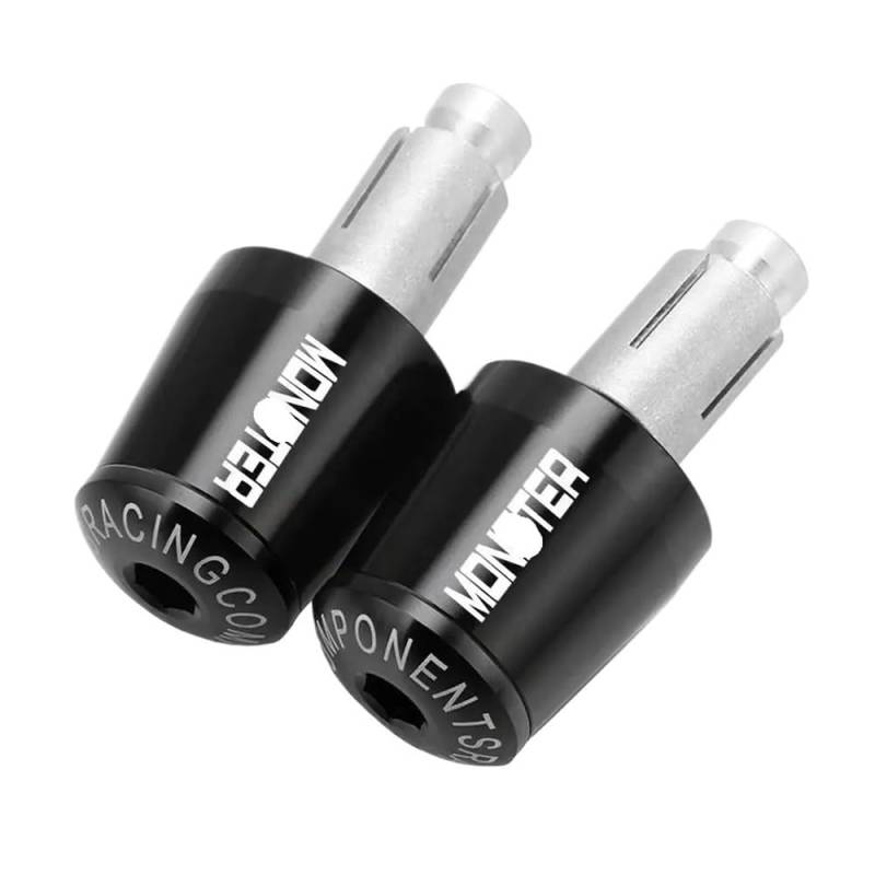 Motorrad-Lenkerstopfen Motorrad Lenker Abdeckung Gewicht Komponente Anti-Vibration Stecker Ende FÜR DUCA&TI Monster 620 Monster 695 Monster 696 Monster von XSFIBHKM