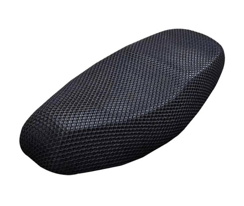 Net Pad Schutz Motorrad-Zubehör-Sitzbezug, 3D-Honeycomb-Mesh-Gewebe, Atmungsaktiv, rutschfest, Sonnenfest, Motorrad-Schutzsitzbezug von XSFIBHKM