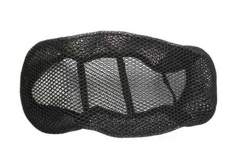 Net Pad Schutz Motorrad-Zubehör-Sitzbezug, 3D-Honeycomb-Mesh-Gewebe, Atmungsaktiv, rutschfest, Sonnenfest, Motorrad-Schutzsitzbezug von XSFIBHKM