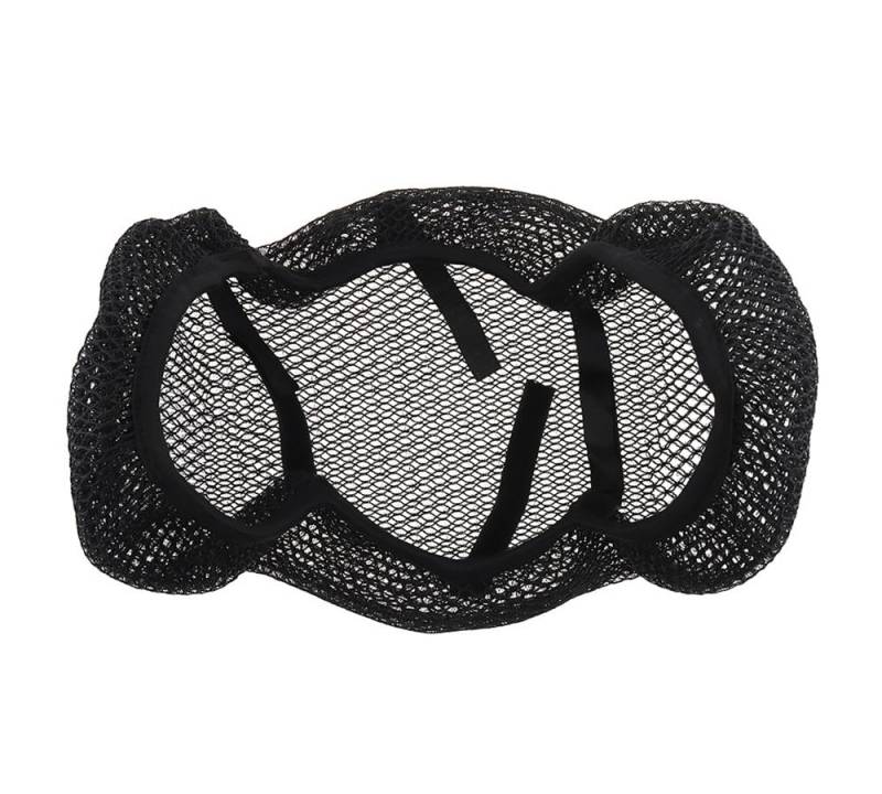 Net Pad Schutz Motorrad-Zubehör-Sitzbezug, 3D-Mesh-Gewebe, Atmungsaktiv, rutschfest, Sonnenfest, Motorrad-Schutzsitzbezug, S-XXXXXL von XSFIBHKM