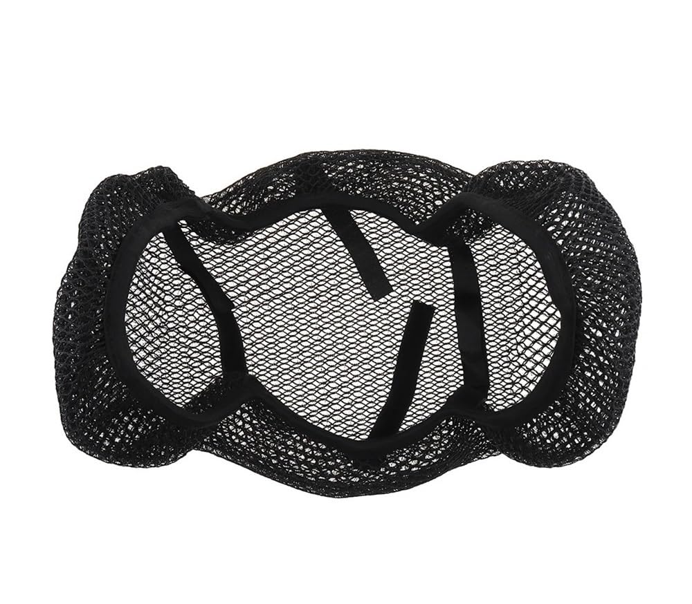 Net Pad Schutz Motorrad-Zubehör-Sitzbezug, 3D-Mesh-Gewebe, Atmungsaktiv, rutschfest, Sonnenfest, Motorrad-Schutzsitzbezug von XSFIBHKM